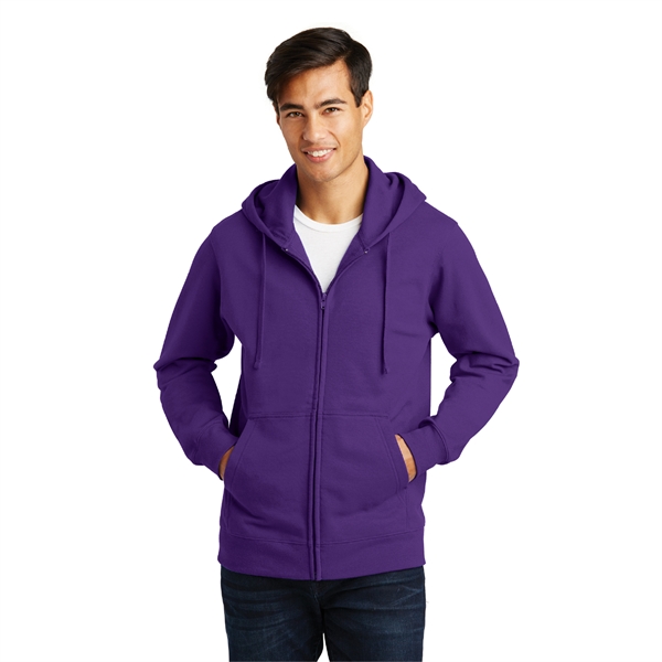 Port & Company® Fan Favorite™ Fleece Full-Zip Sweatshirt - Image 4