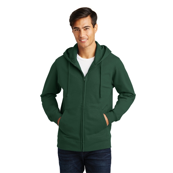 Port & Company® Fan Favorite™ Fleece Full-Zip Sweatshirt - Image 8