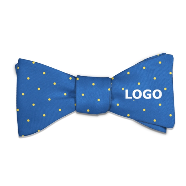 Fully Customizable Printed Dots Bow Tie