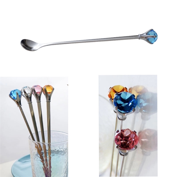 8.6" Stainless Steel Coffee Spoon     - Image 2