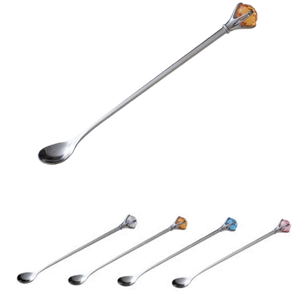 8.6" Stainless Steel Coffee Spoon     - Image 3