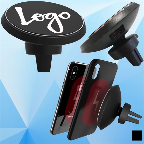 Mini Magnetic Wireless Car Charger - Image 1