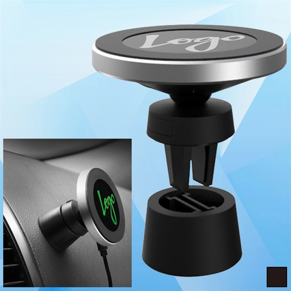 Mini Magnetic Wireless Car Charger - Image 1