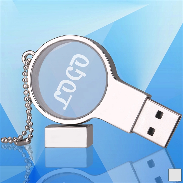 USB Flash Drive w/ Bean Chain - Image 1