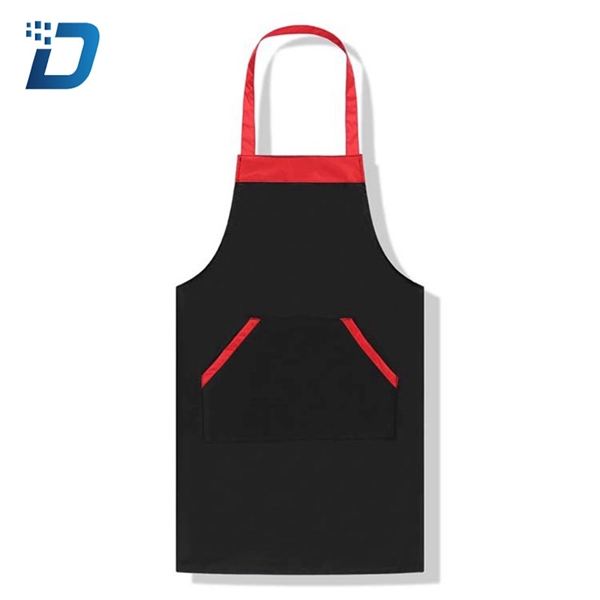 Multicolor PVC Apron With Pockets - Image 2