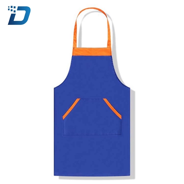 Multicolor PVC Apron With Pockets - Image 4