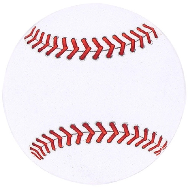 Baseball Shaped Magnetic White Board Eraser - Image 2