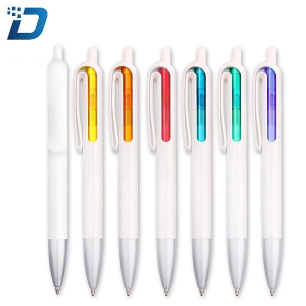 Ballpoint Pen Plastic Push Stylus Pen - Image 2