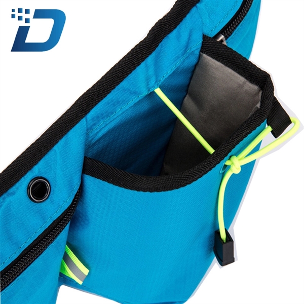 Waterproof Sport Waist Pouch With Cup - Image 2