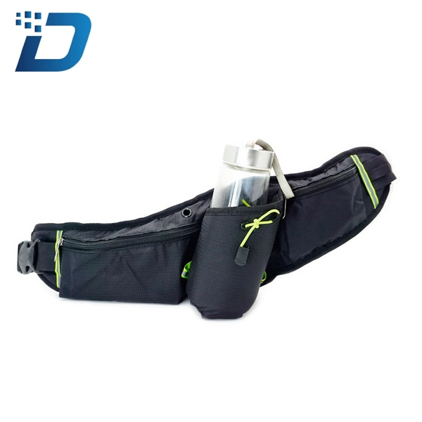 Waterproof Sport Waist Pouch With Cup - Image 4