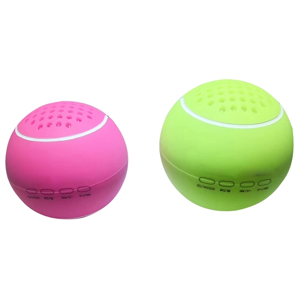 Tennis Ball Shaped Bluetooth Speaker - Image 4