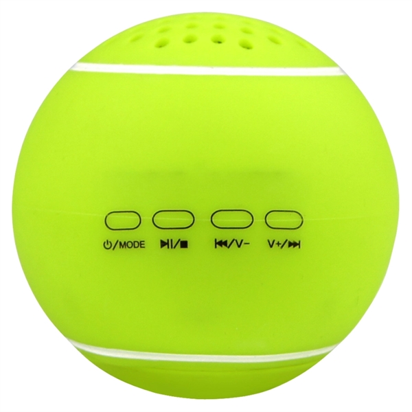 Tennis Ball Shaped Bluetooth Speaker - Image 6