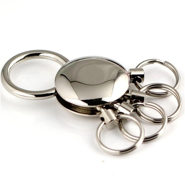 Keyring Chain Pants Waist Holder 4 Ring - Image 1