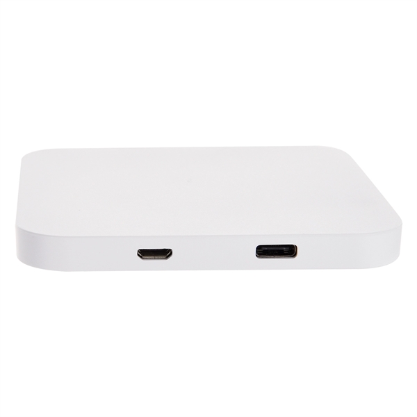 Power Up 2-Port USB Hub & Wireless Charging Pad - Image 2