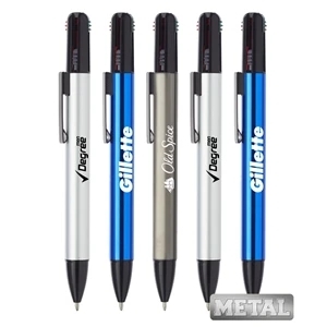 4-In-1 Multi Ink Metal Pen