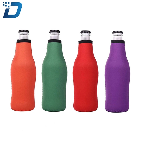Neoprene Coolie Bottle Opener Beer Cooler - Image 2