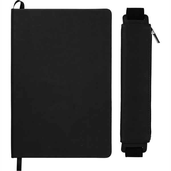 FUNCTION Office Hard Bound Notebook With Pen Pouch - Image 2
