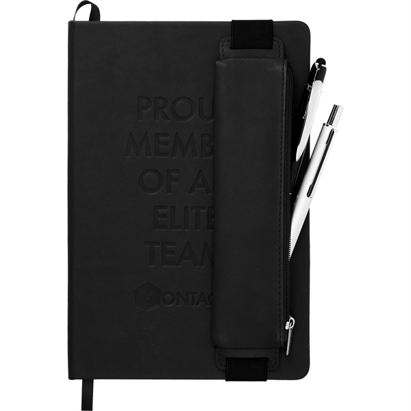 FUNCTION Office Hard Bound Notebook With Pen Pouch - Image 5
