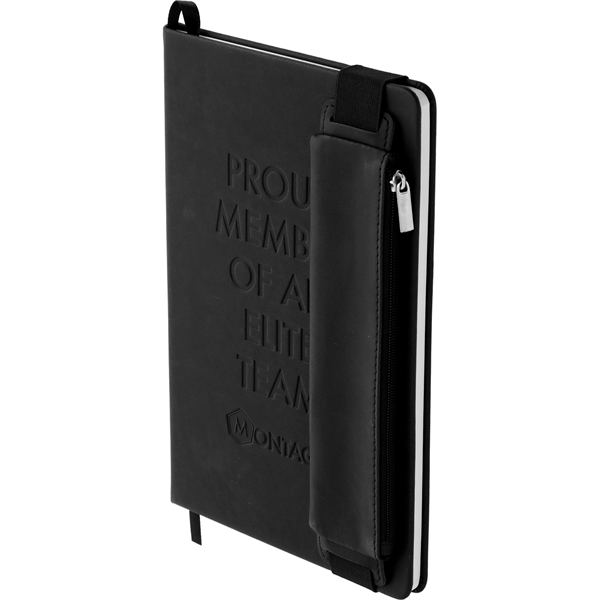 FUNCTION Office Hard Bound Notebook With Pen Pouch - Image 6