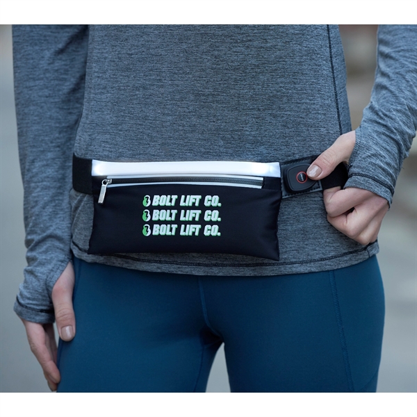 Lumos Rechargeable Light Up Fitness Belt - Image 4