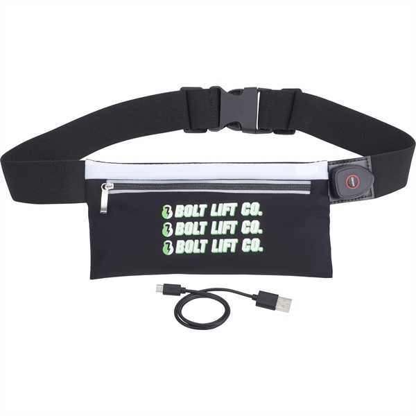 Lumos Rechargeable Light Up Fitness Belt - Image 7