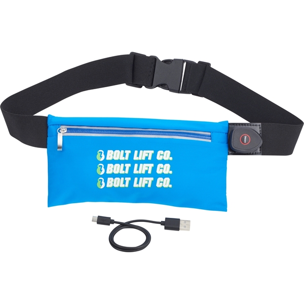 Lumos Rechargeable Light Up Fitness Belt - Image 10