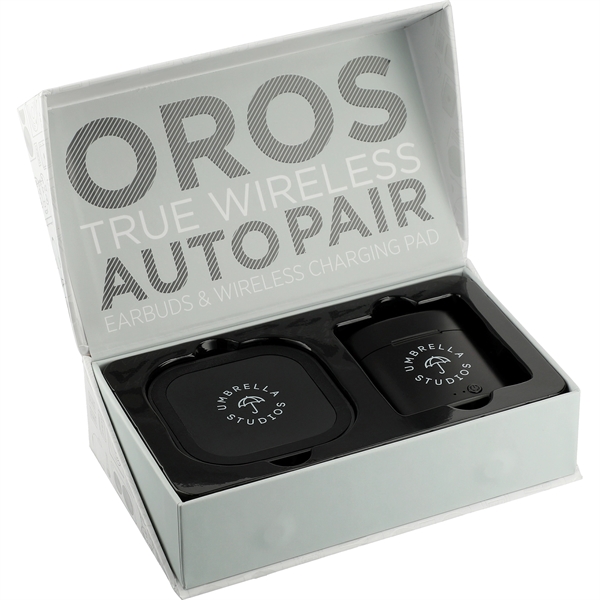 Oros TWS Auto Pair Earbuds & Wireless Charging Pad - Image 2