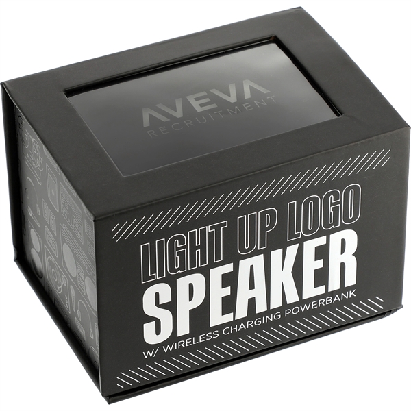 LightUp Logo Speaker w/Wireless Charging Powerbank - Image 7
