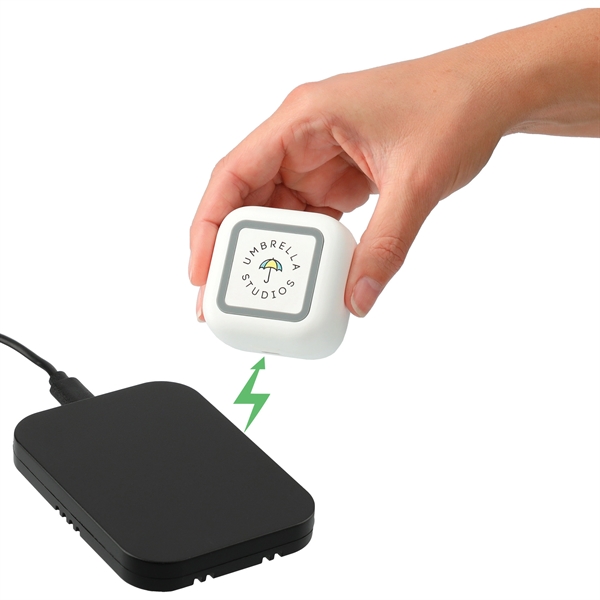 TWS Auto Pair Earbuds & Wireless Pad Power Case - Image 5