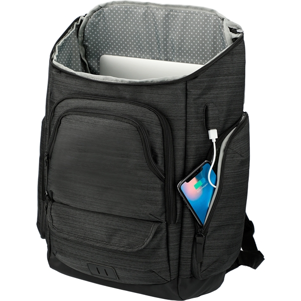 NBN Whitby 15" Computer Backpack w/ USB Port - Image 3