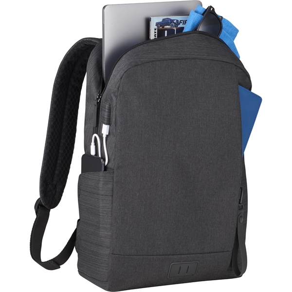 NBN Whitby Slim 15" Computer Backpack w/ USB Port - Image 5