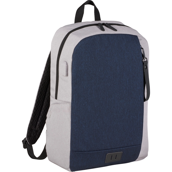 NBN Whitby Slim 15" Computer Backpack w/ USB Port - Image 14