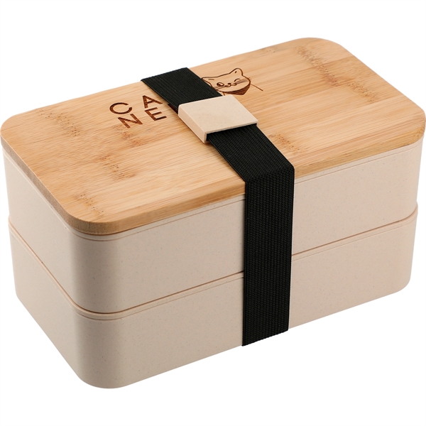 Stackable Bamboo Fiber Bento Box - Image 6