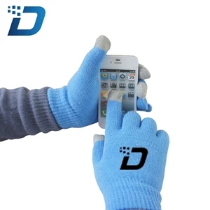 Touch screen warm gloves