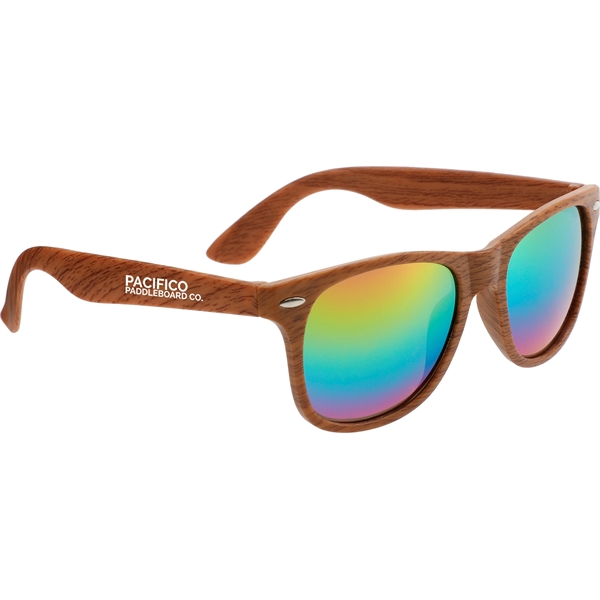 Allen Sunglasses with Mirrored Lenses - Image 1