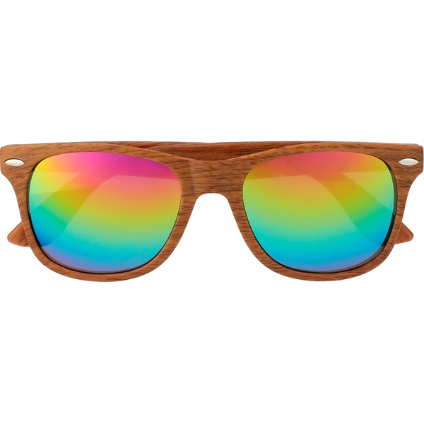 Allen Sunglasses with Mirrored Lenses - Image 3
