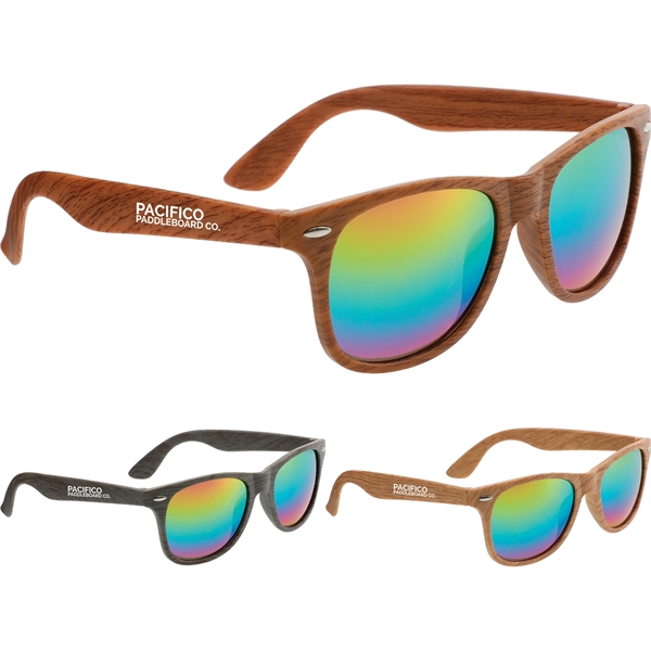 Allen Sunglasses with Mirrored Lenses - Image 4