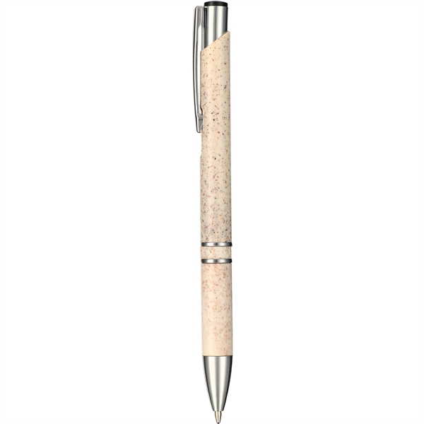 Moneta Wheat Straw Ballpoint Pen - Image 2