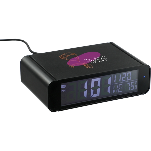 Cusp Wireless Charging Clock - Image 1