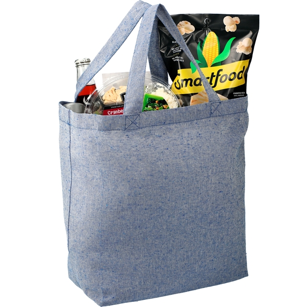 Recycled 5oz Cotton Twill Grocery Tote - Image 2