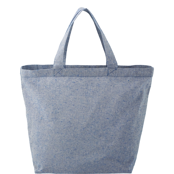 Recycled 5oz Cotton Twill Grocery Tote - Image 3