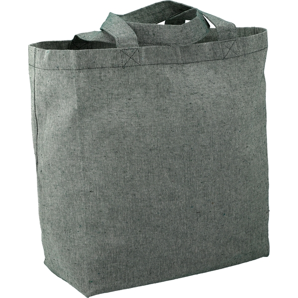 Recycled 5oz Cotton Twill Grocery Tote - Image 7