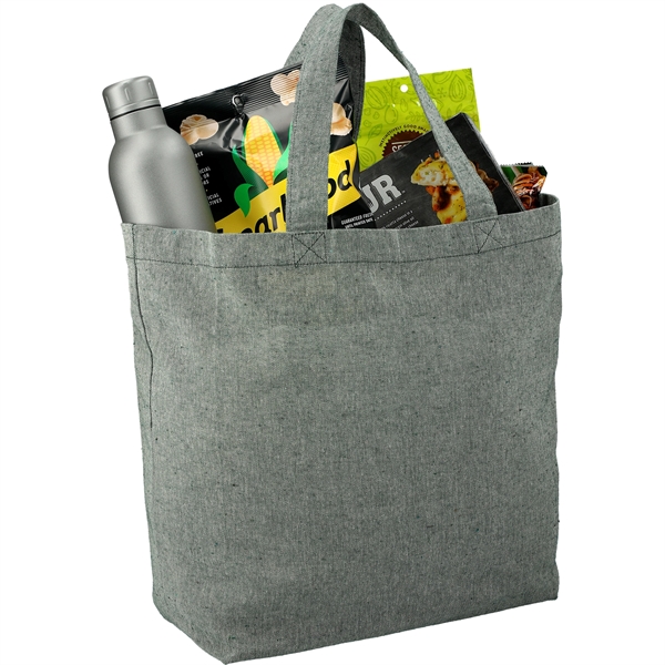 Recycled 5oz Cotton Twill Grocery Tote - Image 9