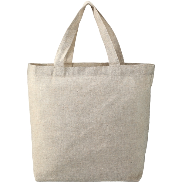 Recycled 5oz Cotton Twill Grocery Tote - Image 14