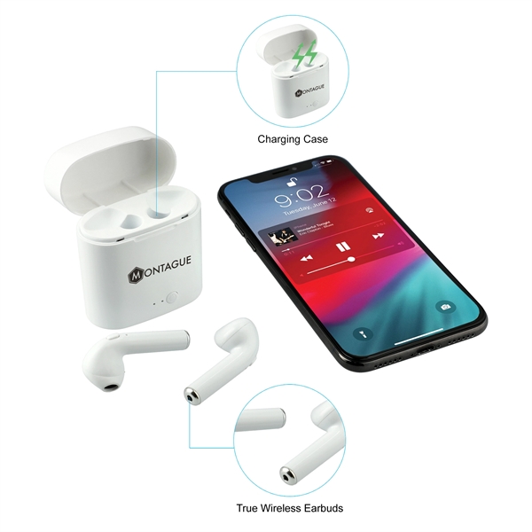 Bawl True Wireless Auto Pair Earbuds and - Image 5