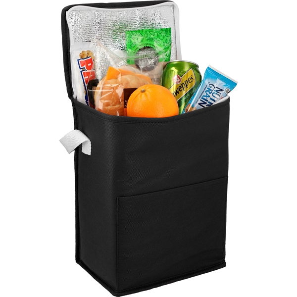 Budget Tall Non-Woven 12 Can Lunch Coole - Image 2