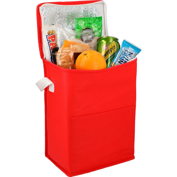 Budget Tall Non-Woven 12 Can Lunch Coole - Image 7