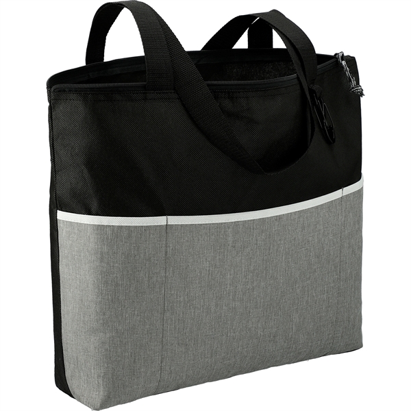 Stone Zippered Meeting Tote - Image 2