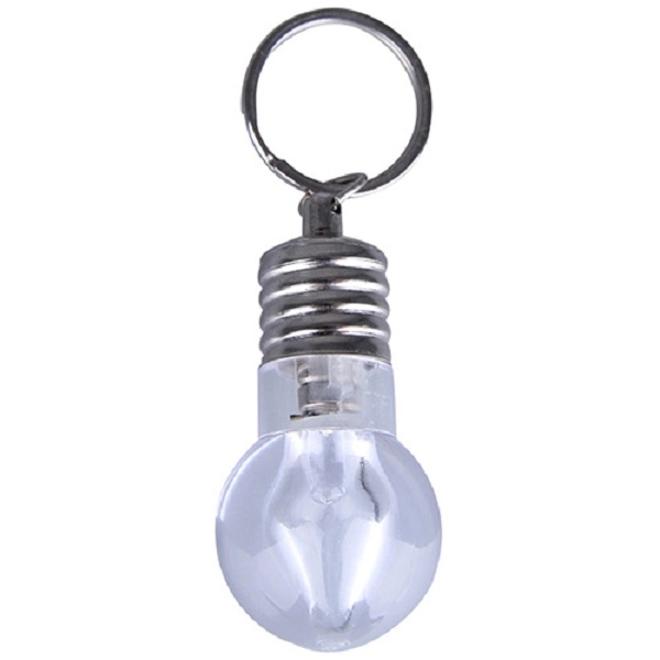Super bright LED flashlight swivel keychain - Image 2
