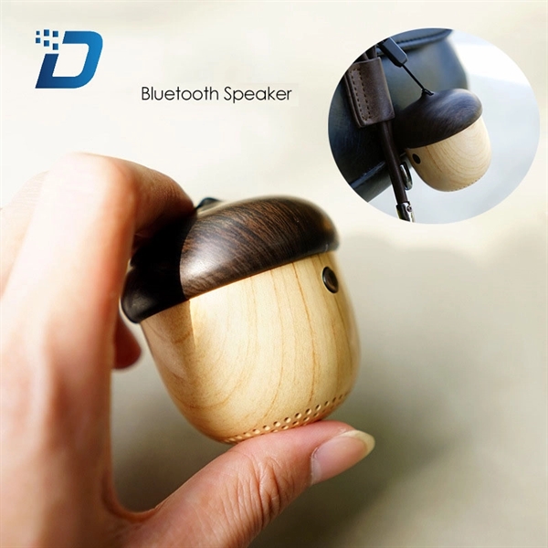 Nut Shaped Mini Bluetooth Wireless Speaker - Image 1